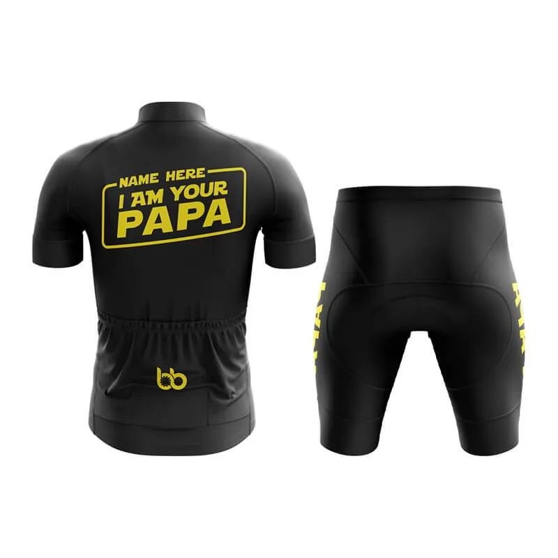 I am your Papa Club Cycling Kit (Black)