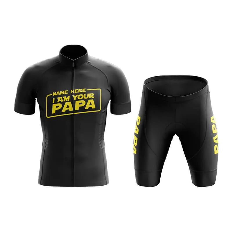 I am your Papa Club Cycling Kit (Black)