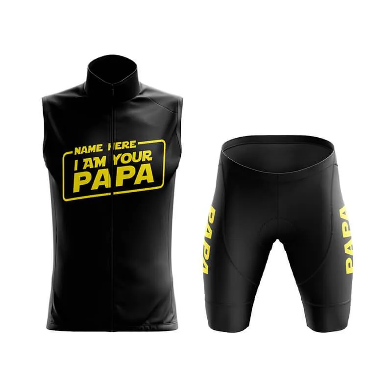 I am your Papa Club Cycling Kit (Black)