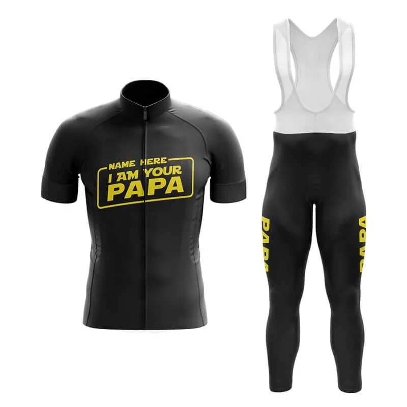 I am your Papa Club Cycling Kit (Black)