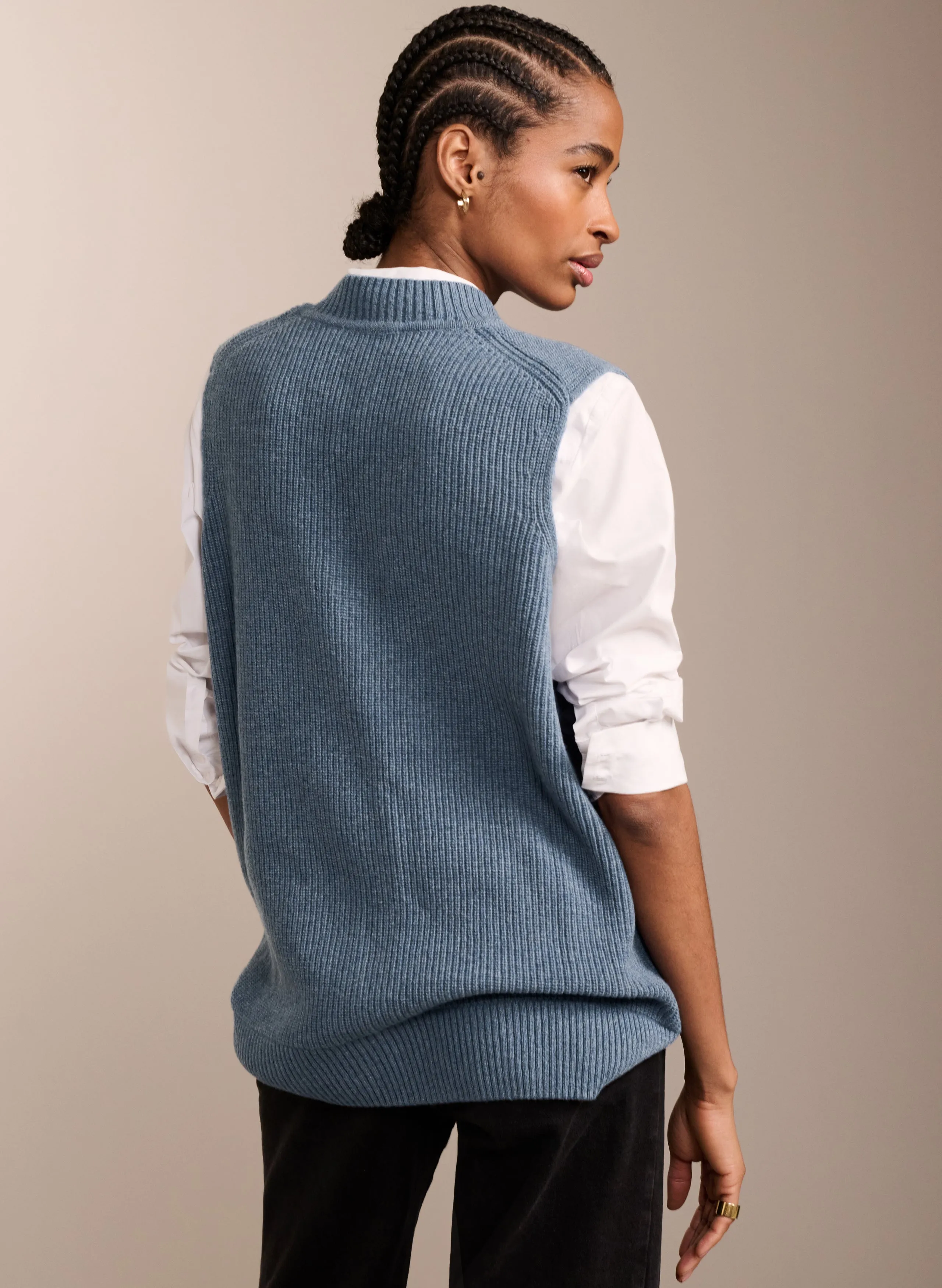 Katalina Recycled Wool Knitted Vest