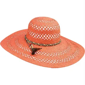 Ladies Fashion Toyo Hat Orange