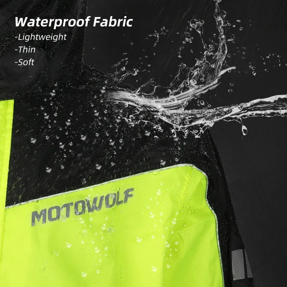 Men's Oxford Waterproof Motorcycle Rain Gear