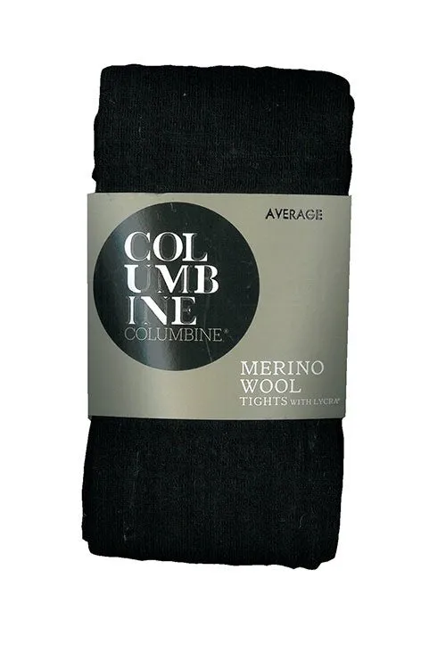 Merino Wool Plain Tights 332