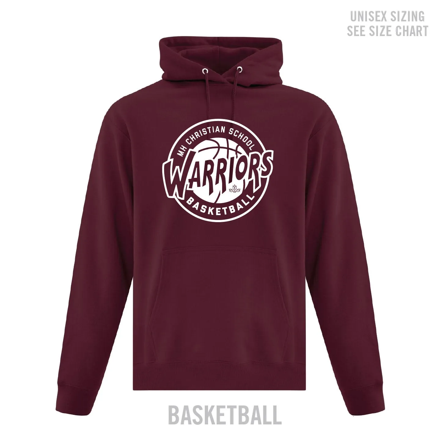 MHCS Basketball Unisex Pullover Hoodie (MHCST009-F2500)