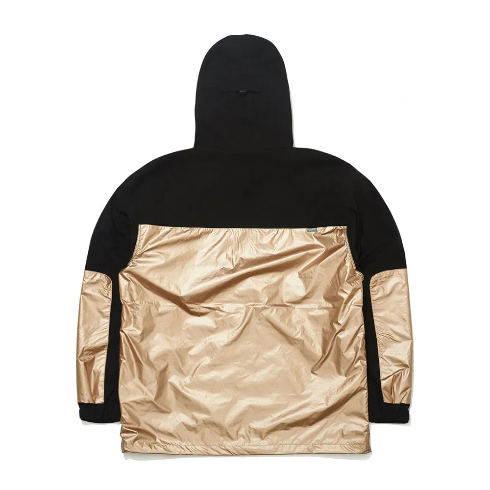 MMM WINDBREAKER HOODED STRETCH JACKET ROSE GOLD/BLACK