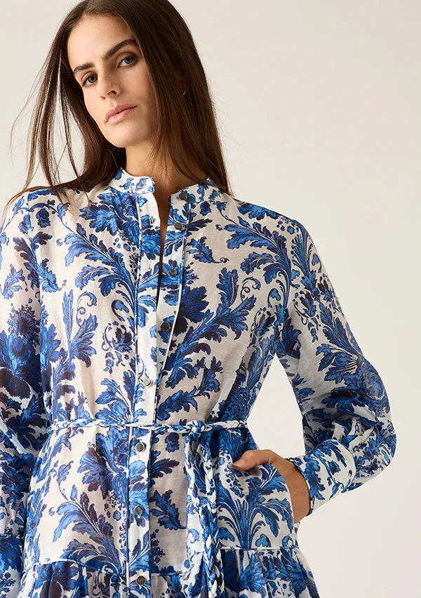 MOS THE LABEL Adrianna Shirt Dress Print