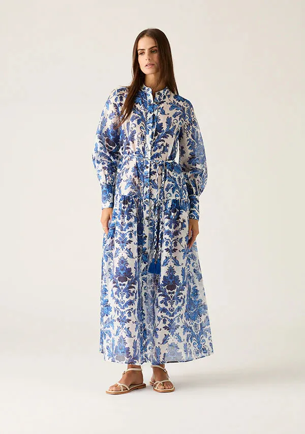 MOS THE LABEL Adrianna Shirt Dress Print