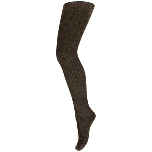 MP 19032 Wool Juno Tights Brown Melange