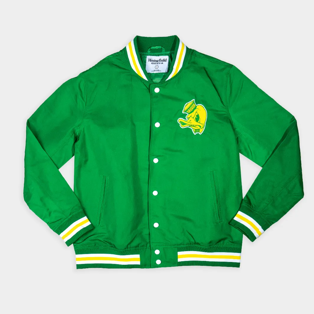 Oregon Ducks Retro Logo Bomber Jacket