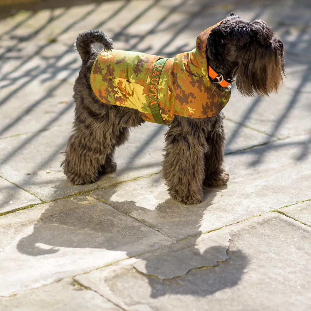 Personalized Bespoke Dog Raincoat Camouflage