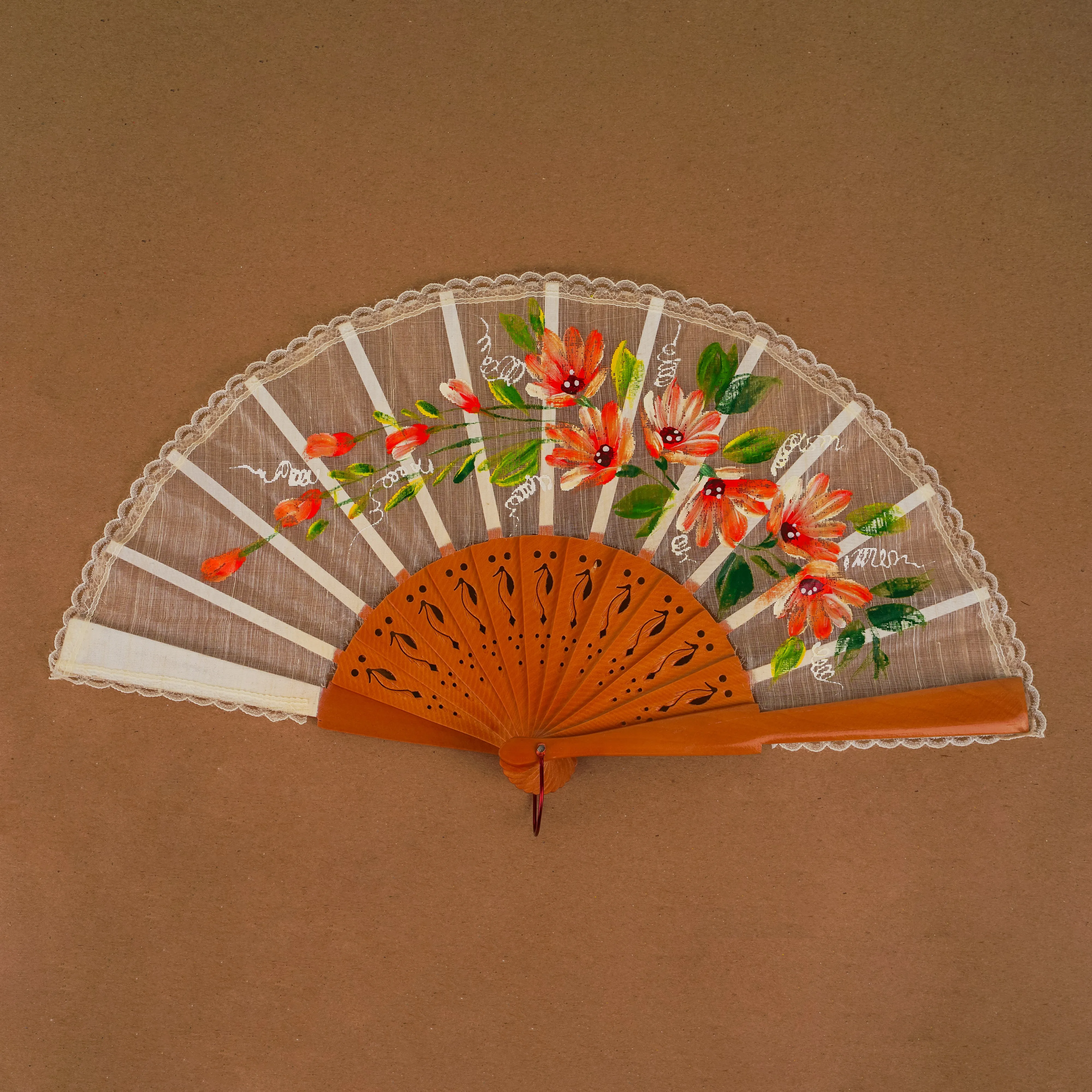 Pina Silk Hand Painted Fans