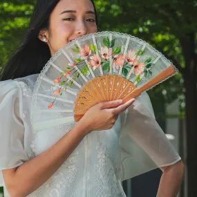 Pina Silk Hand Painted Fans