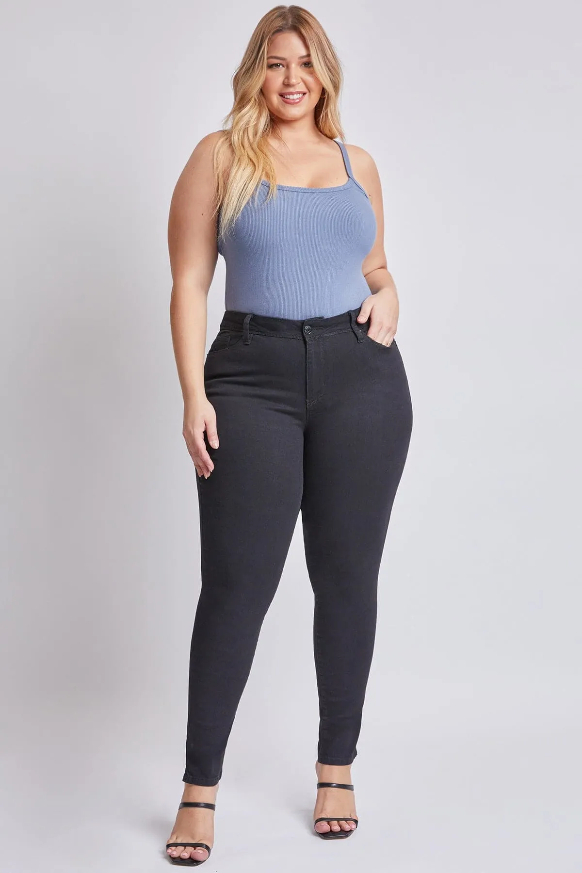 Plus Size Women's Essential Sustainable Skinny Jeans