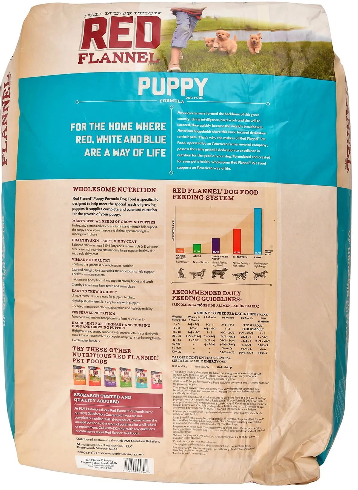 Purina Red Flannel Puppy Food