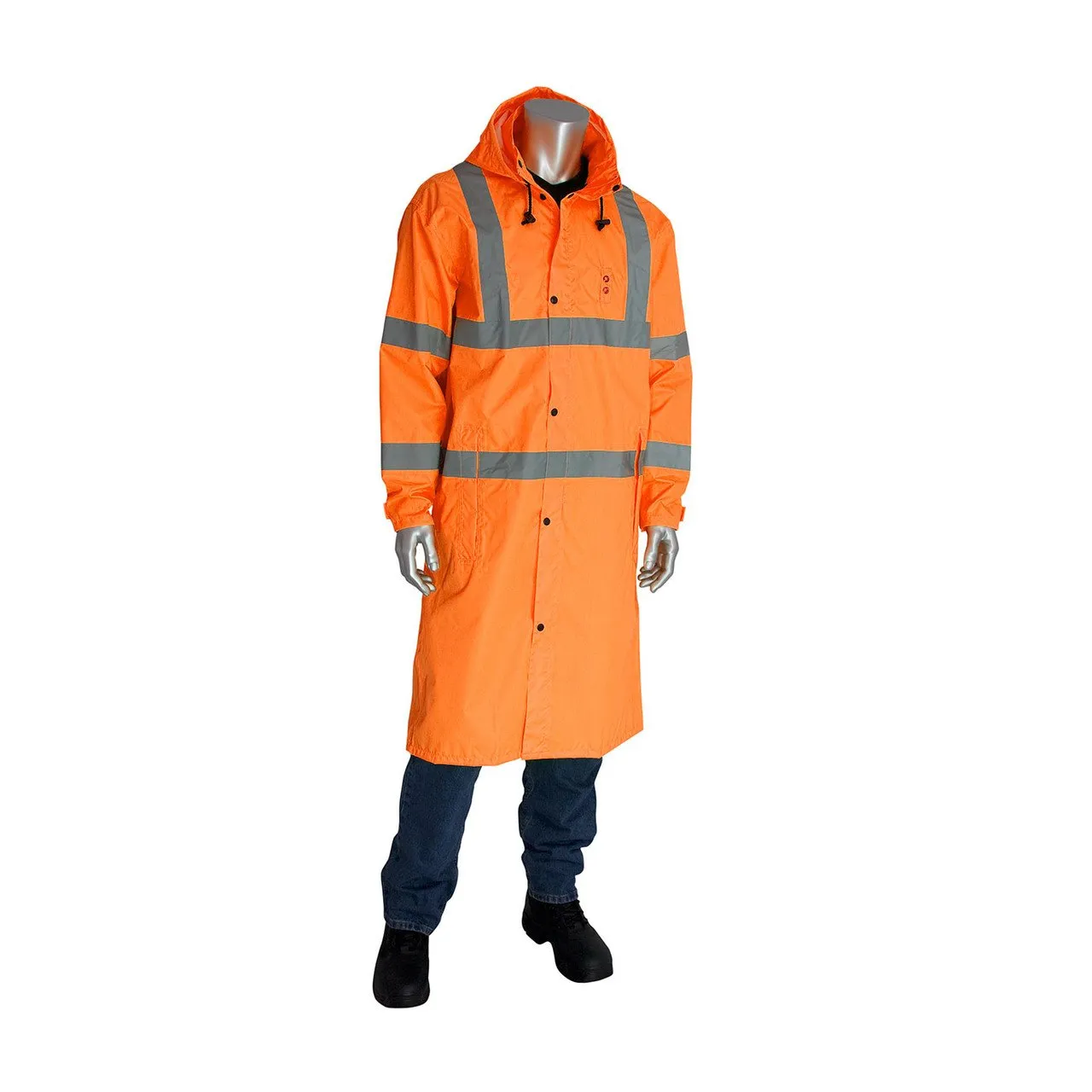 RAINCOAT, PIP 48" LONG RAINCOAT