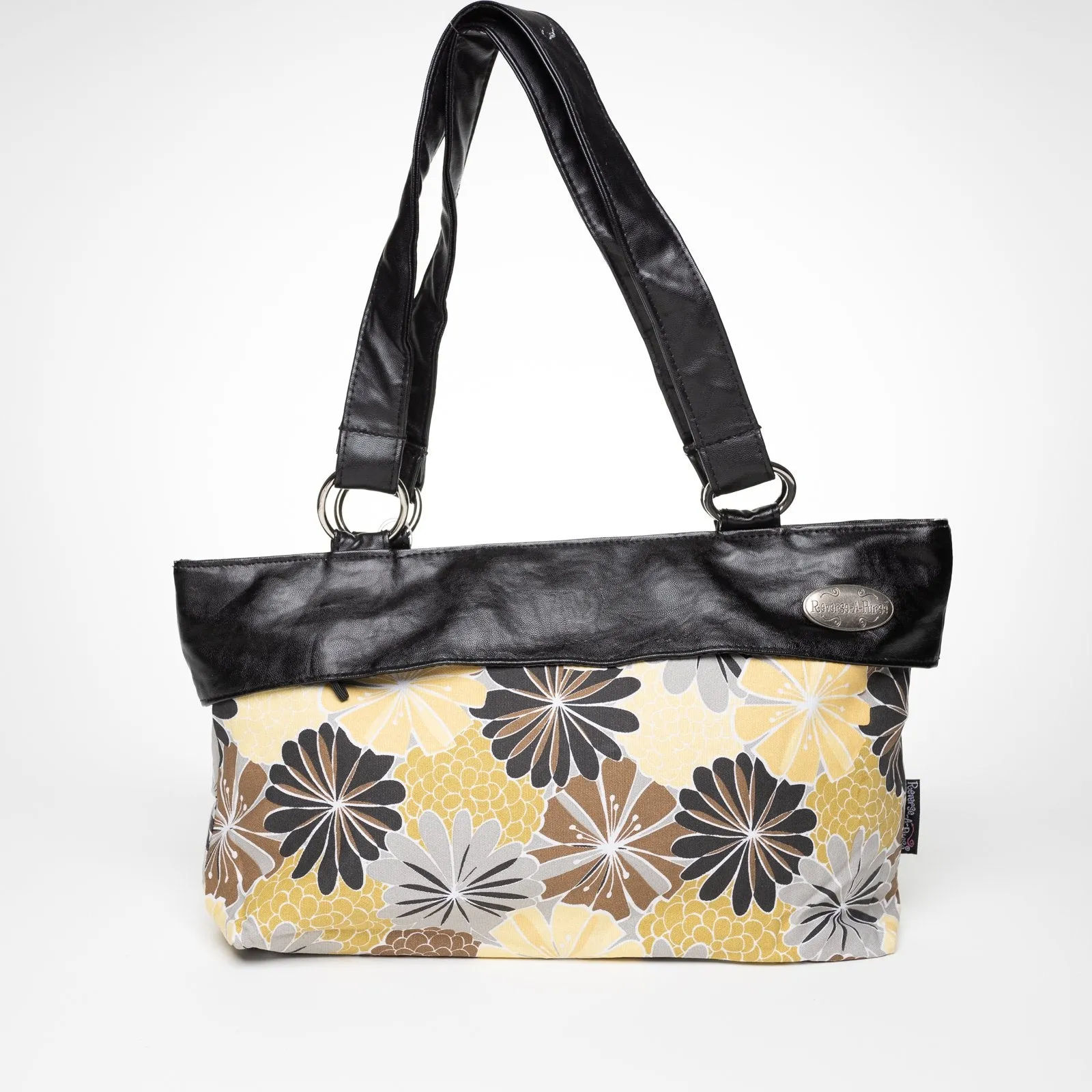 Reverse A Purse Black Luxe Wrap Collection - Saffron