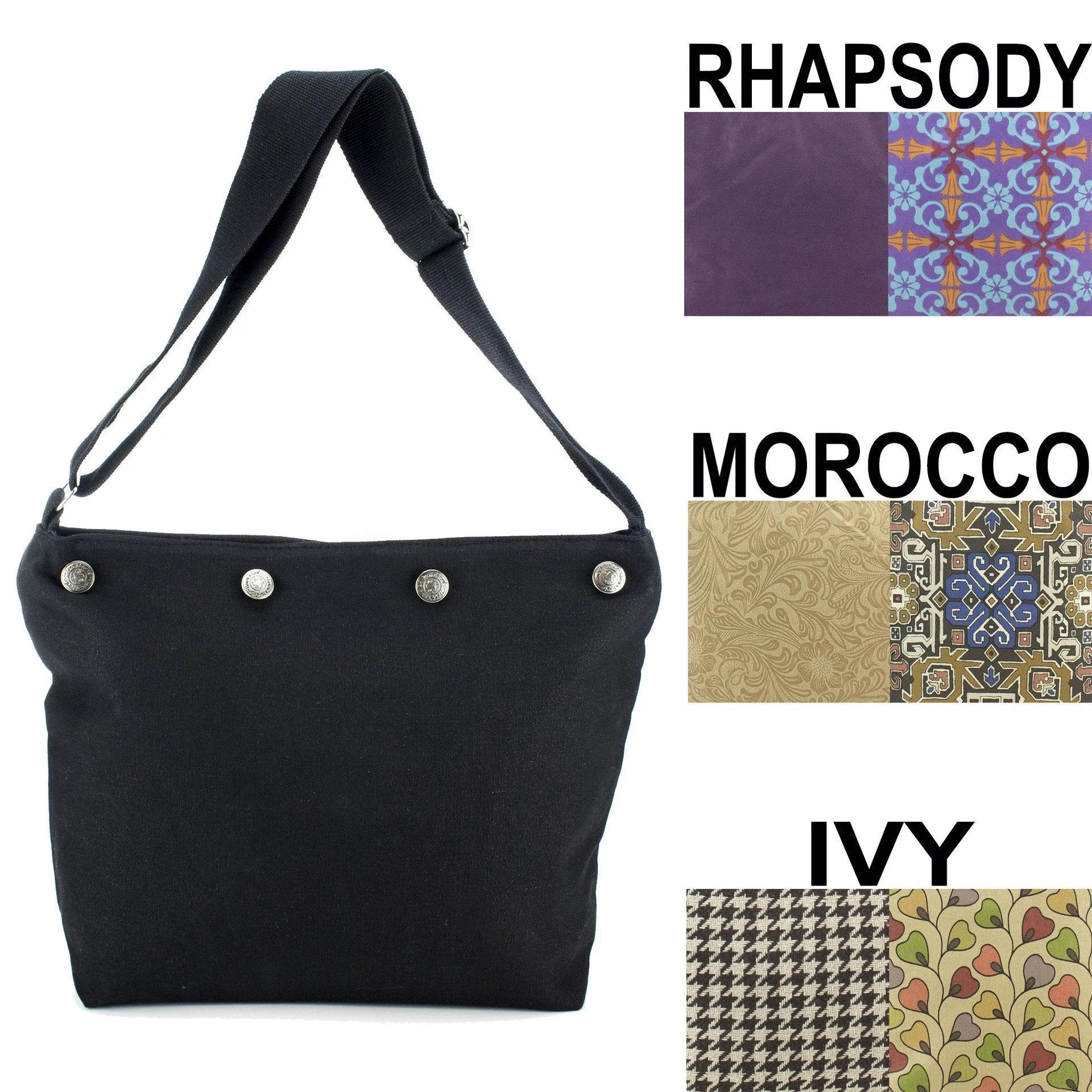 Reverse A Purse Tote Collection - Morocco, Rhapsody, Ivy