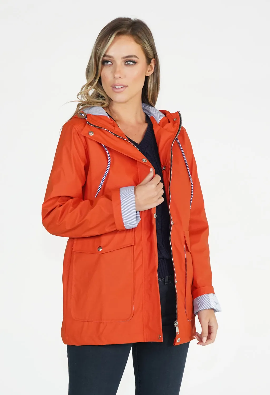 Rust RainCoat