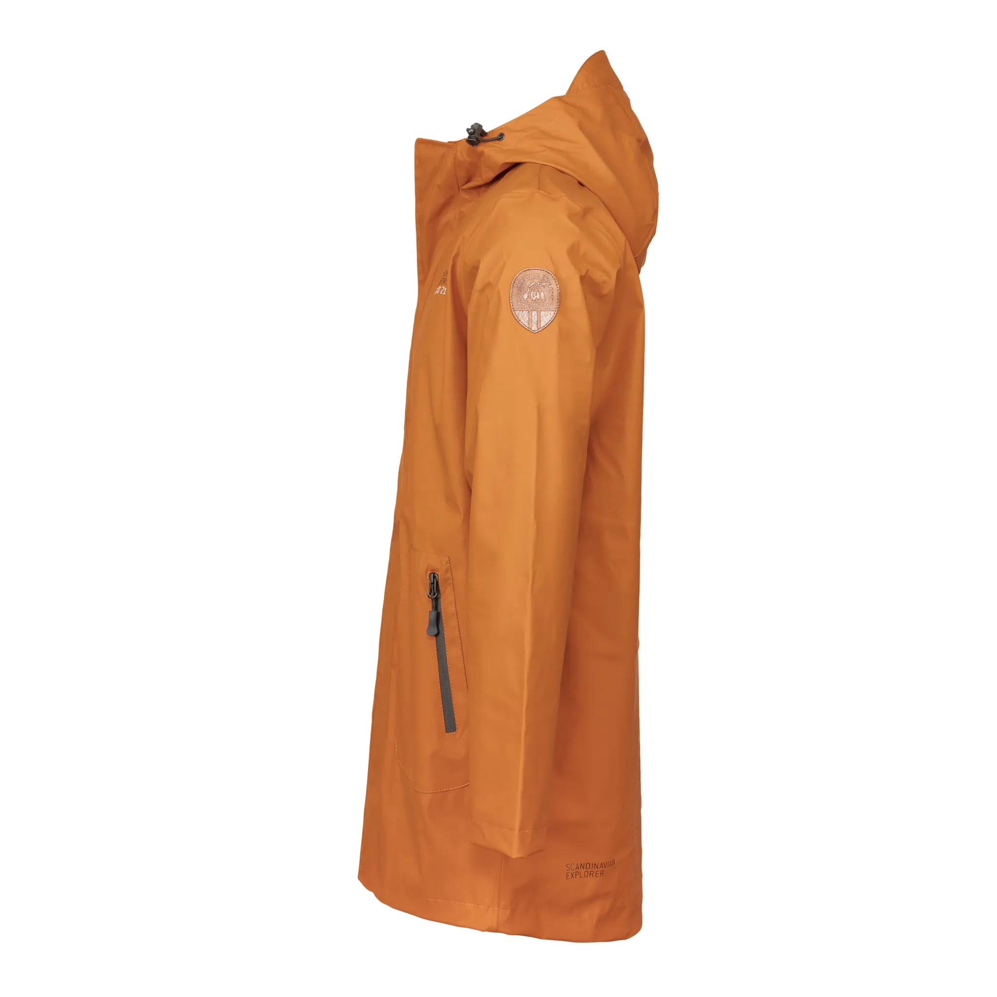 Scandinavian Raincoat - Rusty Orange