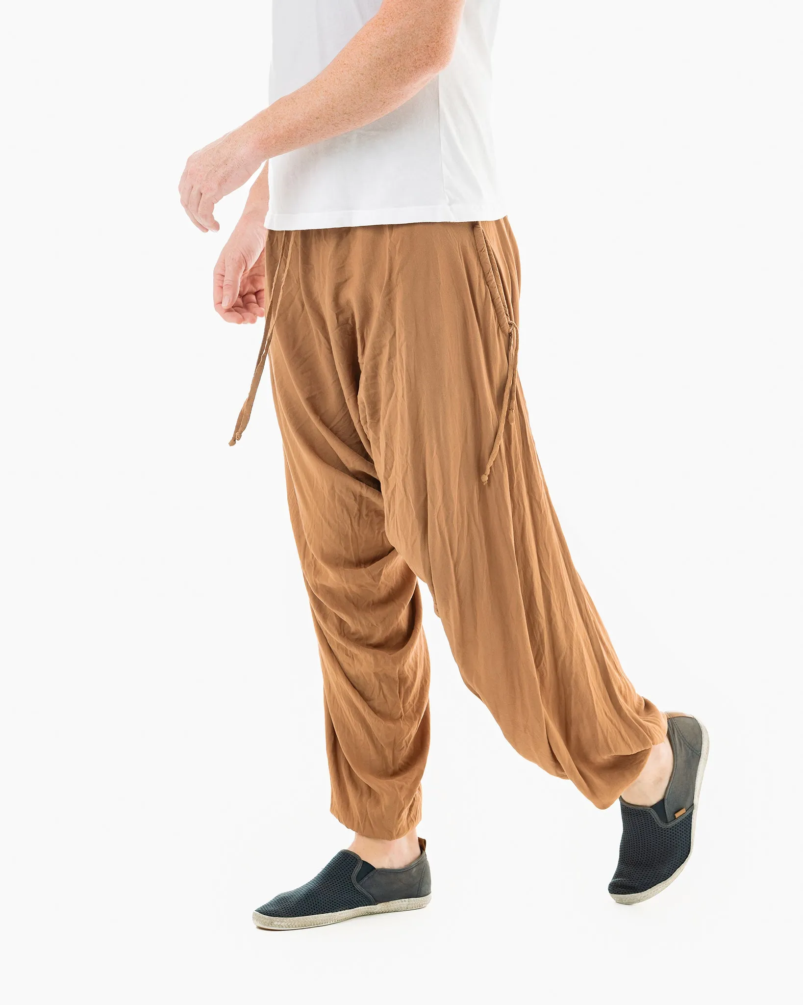 Solid Savannah Harem Pants