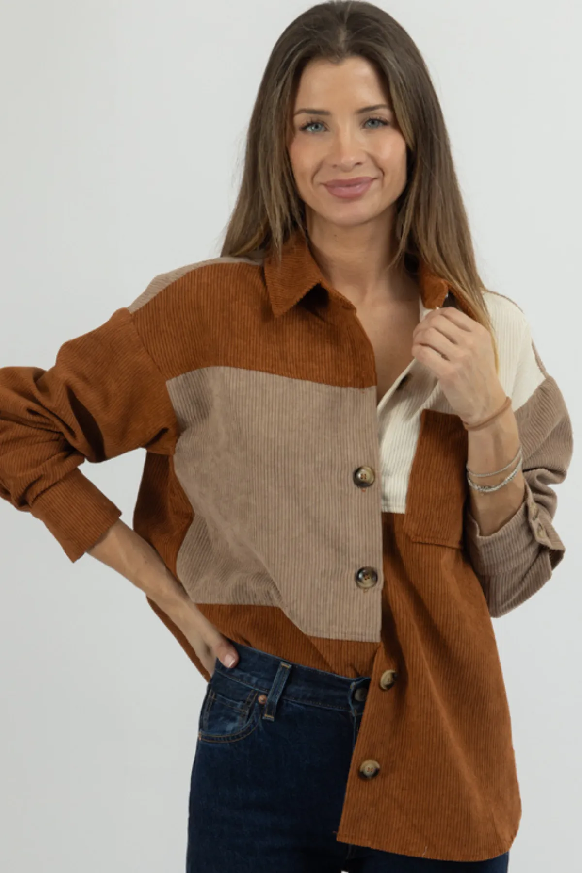 SONOMA CORDUROY SHIRT JACKET