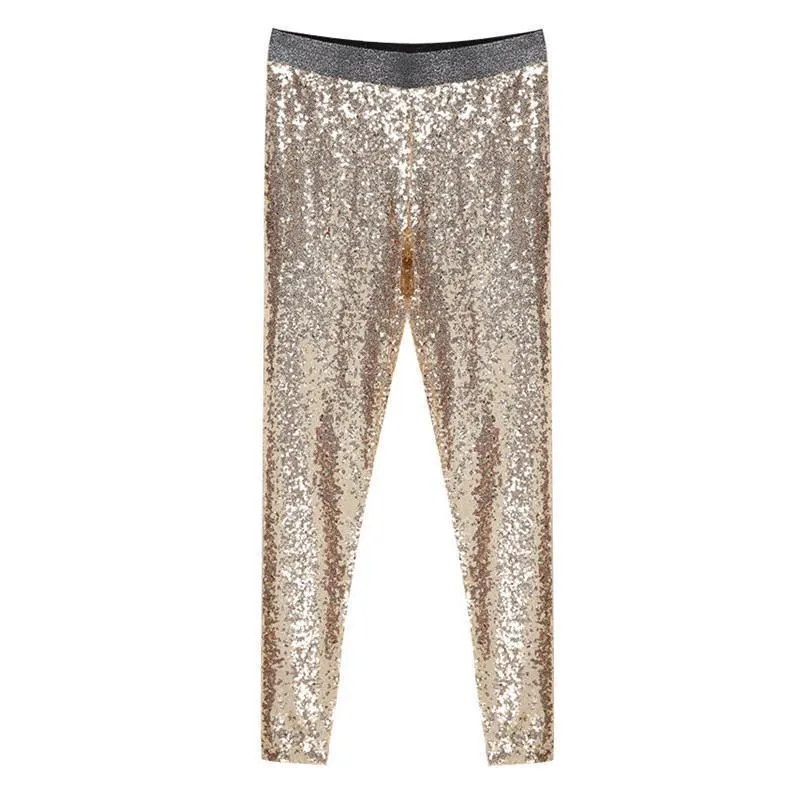 Sparkle Metallic Shinning Full Sequined Pants