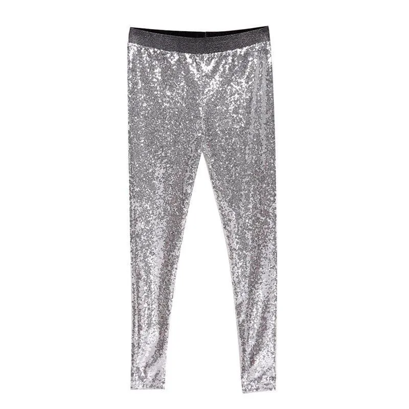 Sparkle Metallic Shinning Full Sequined Pants