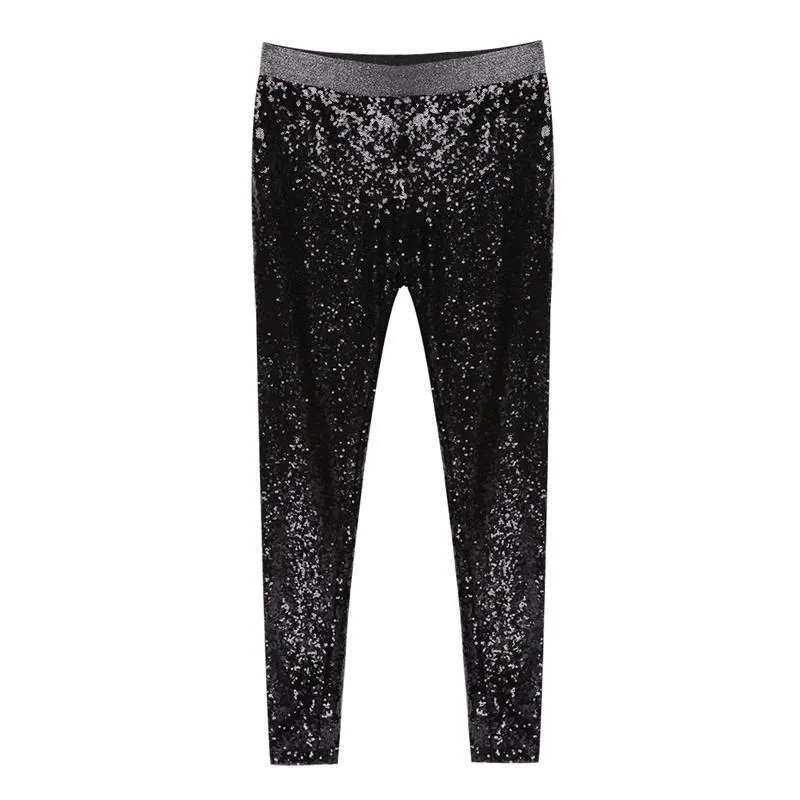 Sparkle Metallic Shinning Full Sequined Pants