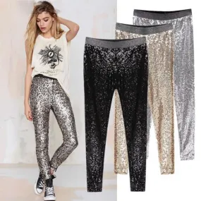 Sparkle Metallic Shinning Full Sequined Pants