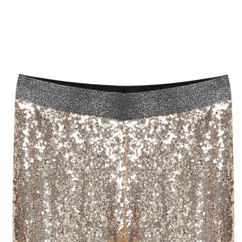 Sparkle Metallic Shinning Full Sequined Pants