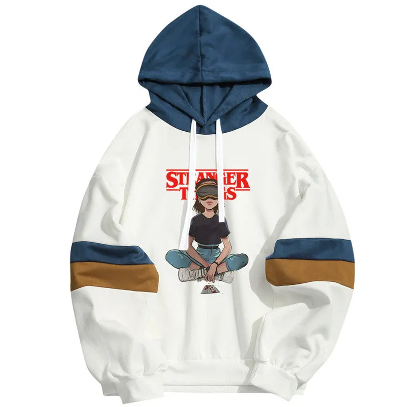 Stranger Things Season 4 Hoodie Men Casual Jacket Coat Halloween Pullover Sweater