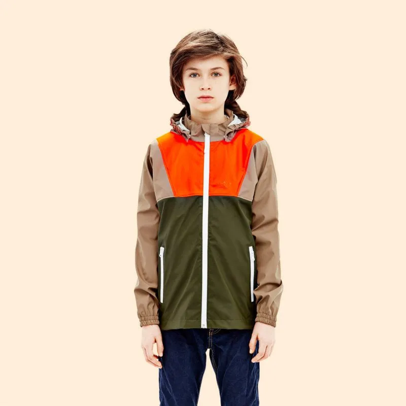 SWAYS Ahoy Jacket Green / Soil / Orange Raincoat