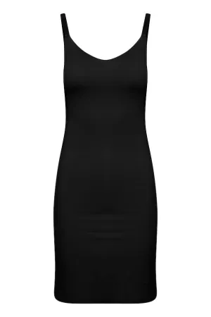 The Asiv Slip Dress - Black