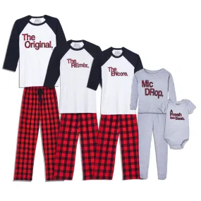 The Original, The Remix, and The Encore® Matching Family Buffalo Plaid Pajama Sets