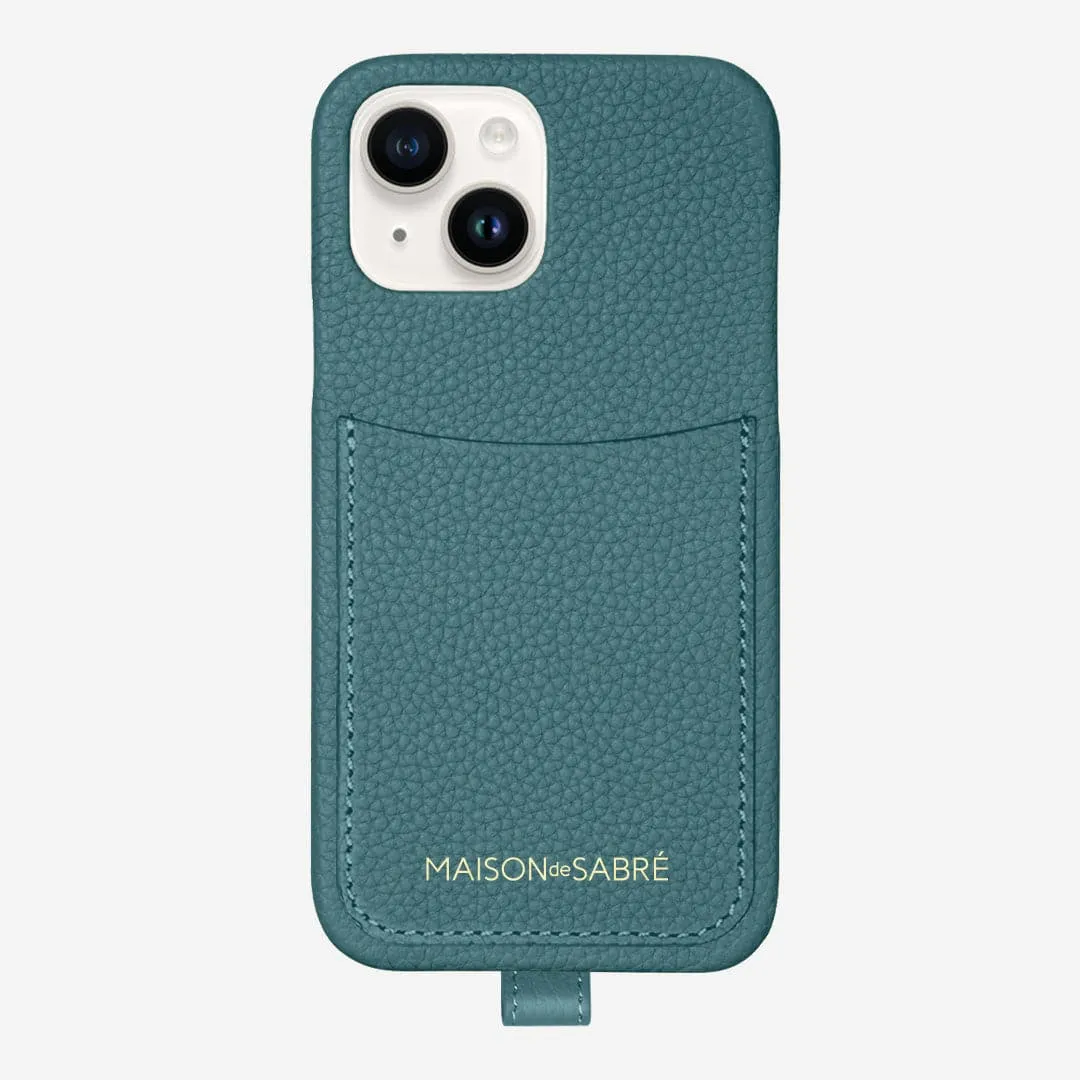 The Sling Phone Case iPhone 14 - Bondi Blue