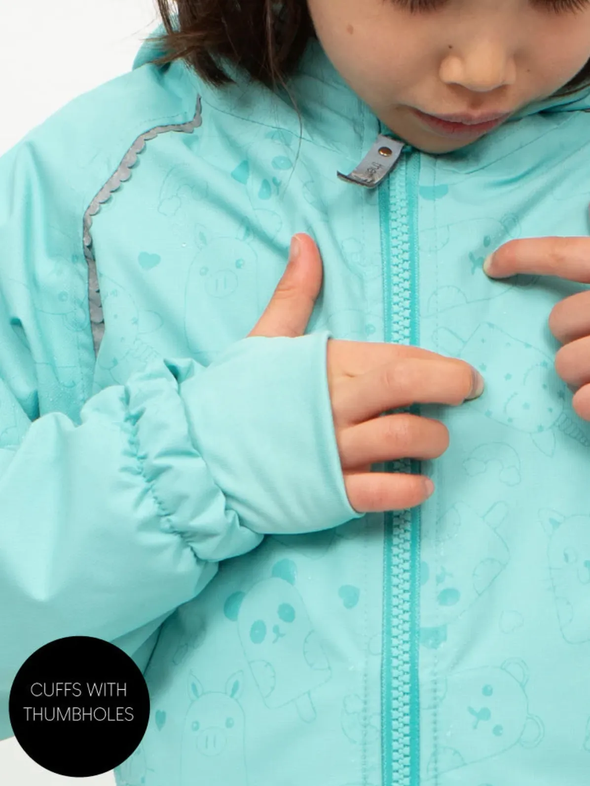 The Splash Magic Storm Jacket - Aqua Sky - KIDS