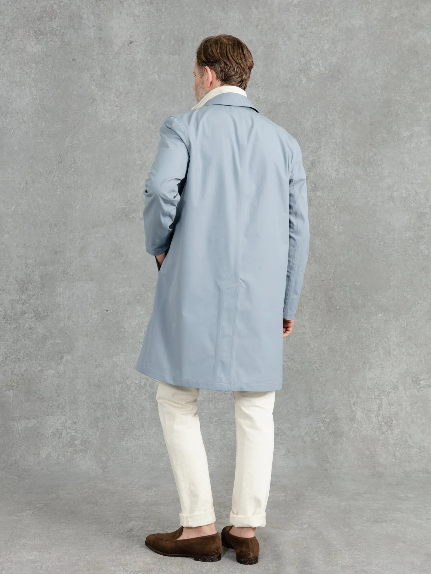 The Ventile® Mac 3.0 - Pale Blue