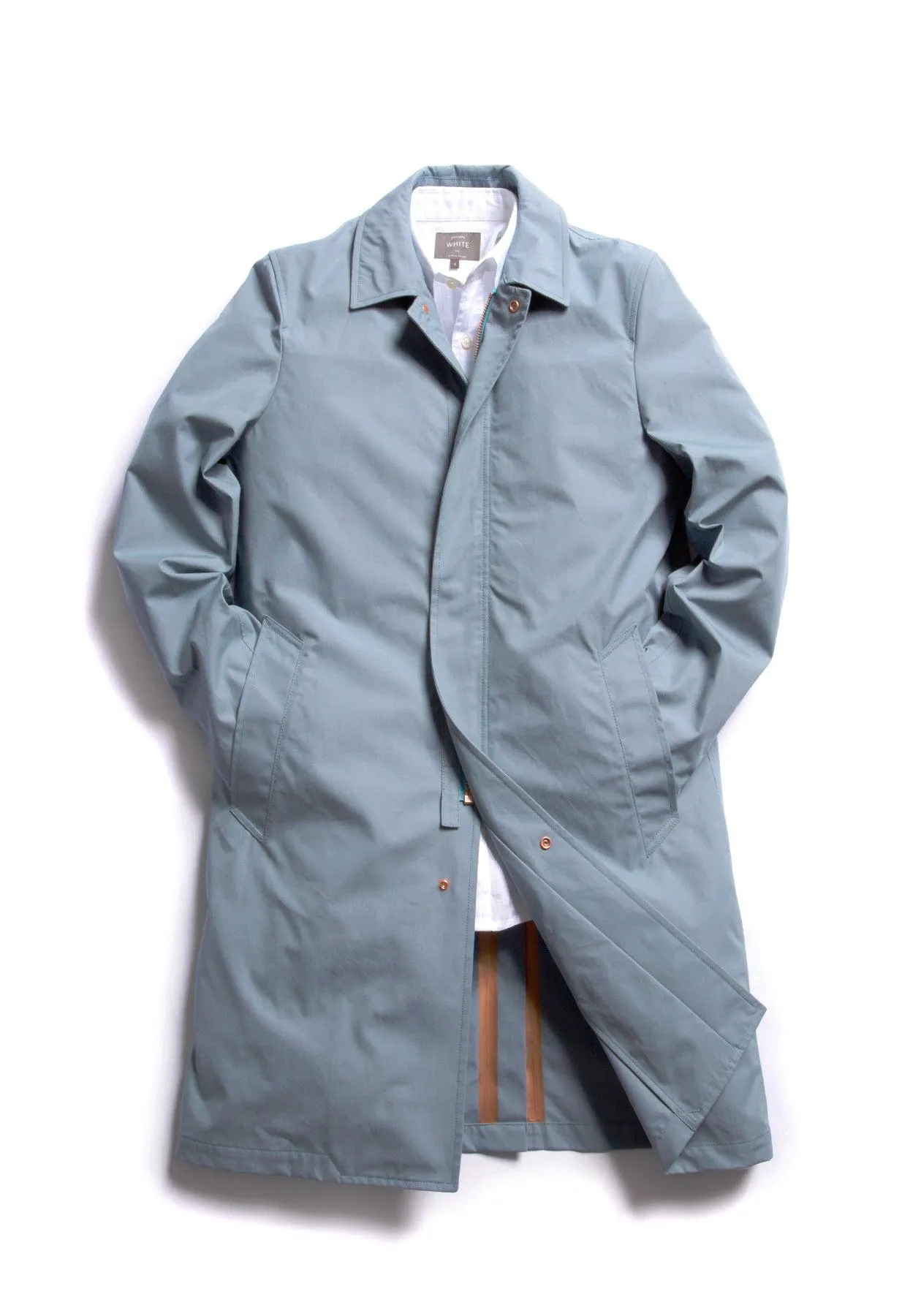 The Ventile® Mac 3.0 - Pale Blue