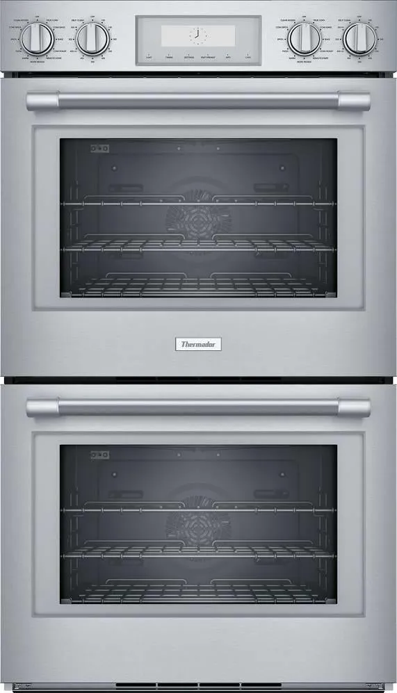 Thermador Professional Series 30" Self-Clean SoftClose Double Wall Oven PO302W