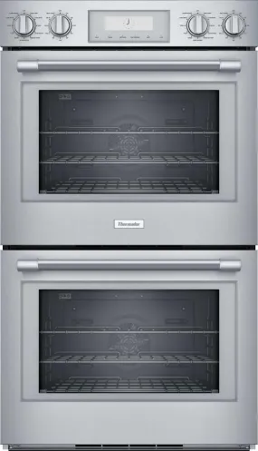 Thermador Professional Series 30" Self-Clean SoftClose Double Wall Oven PO302W