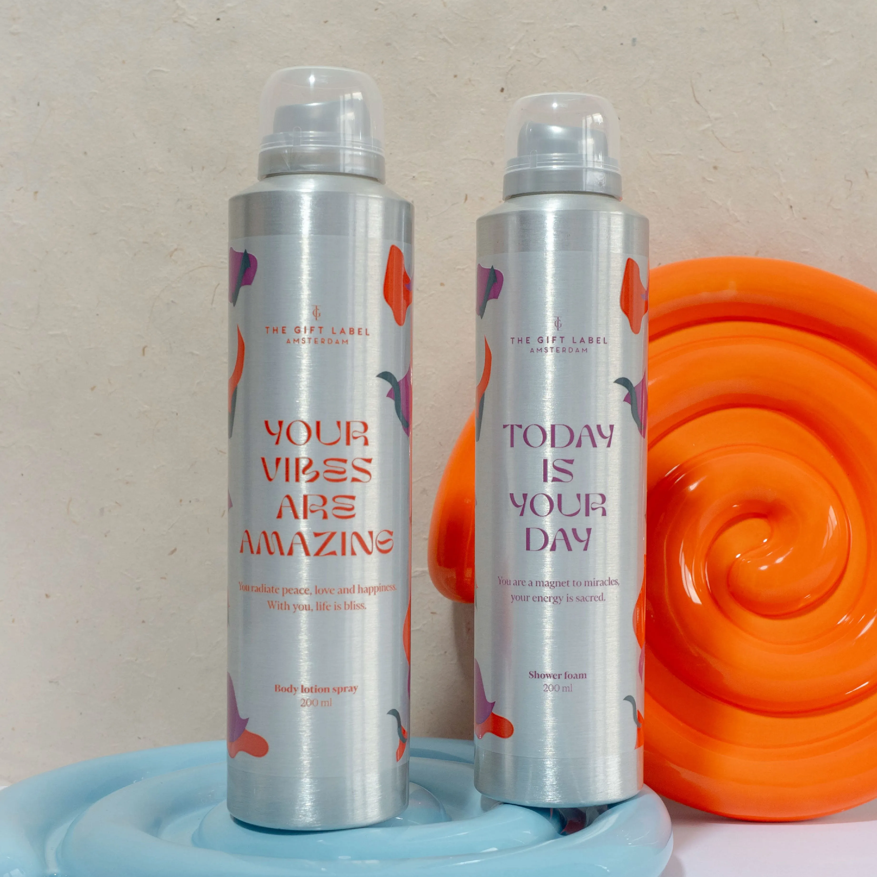 'Today Is Your Day' Shower Foam | Orange & Amber | 200ml