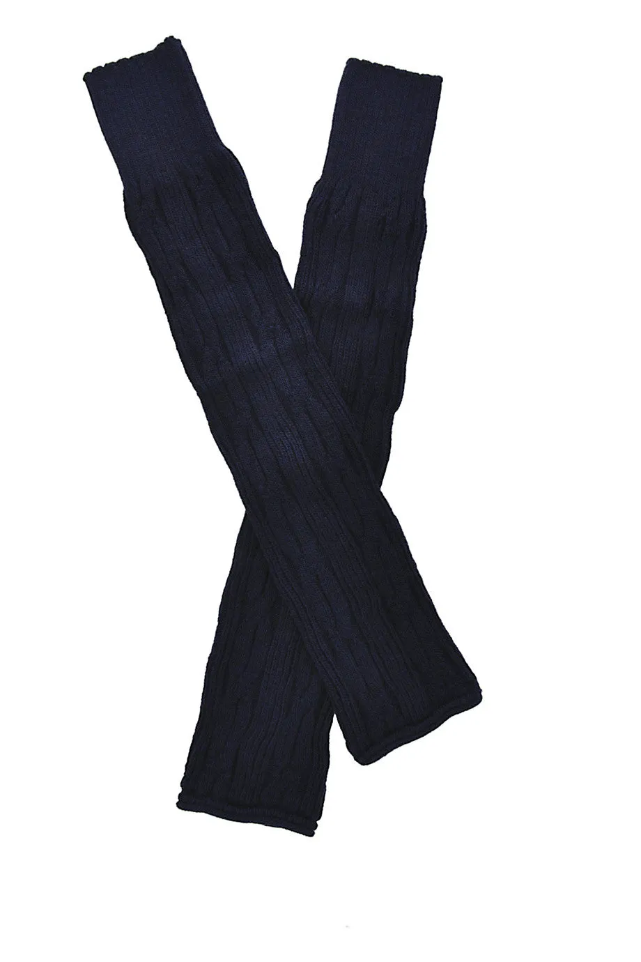 TRASPARENZE HONG KONG Dark Blue Legwarmers