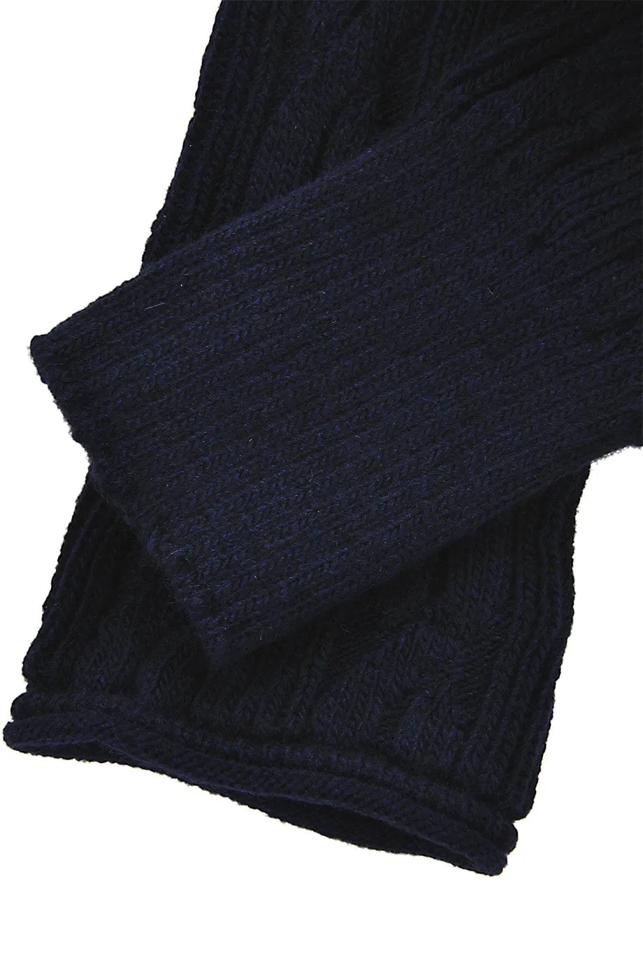 TRASPARENZE HONG KONG Dark Blue Legwarmers