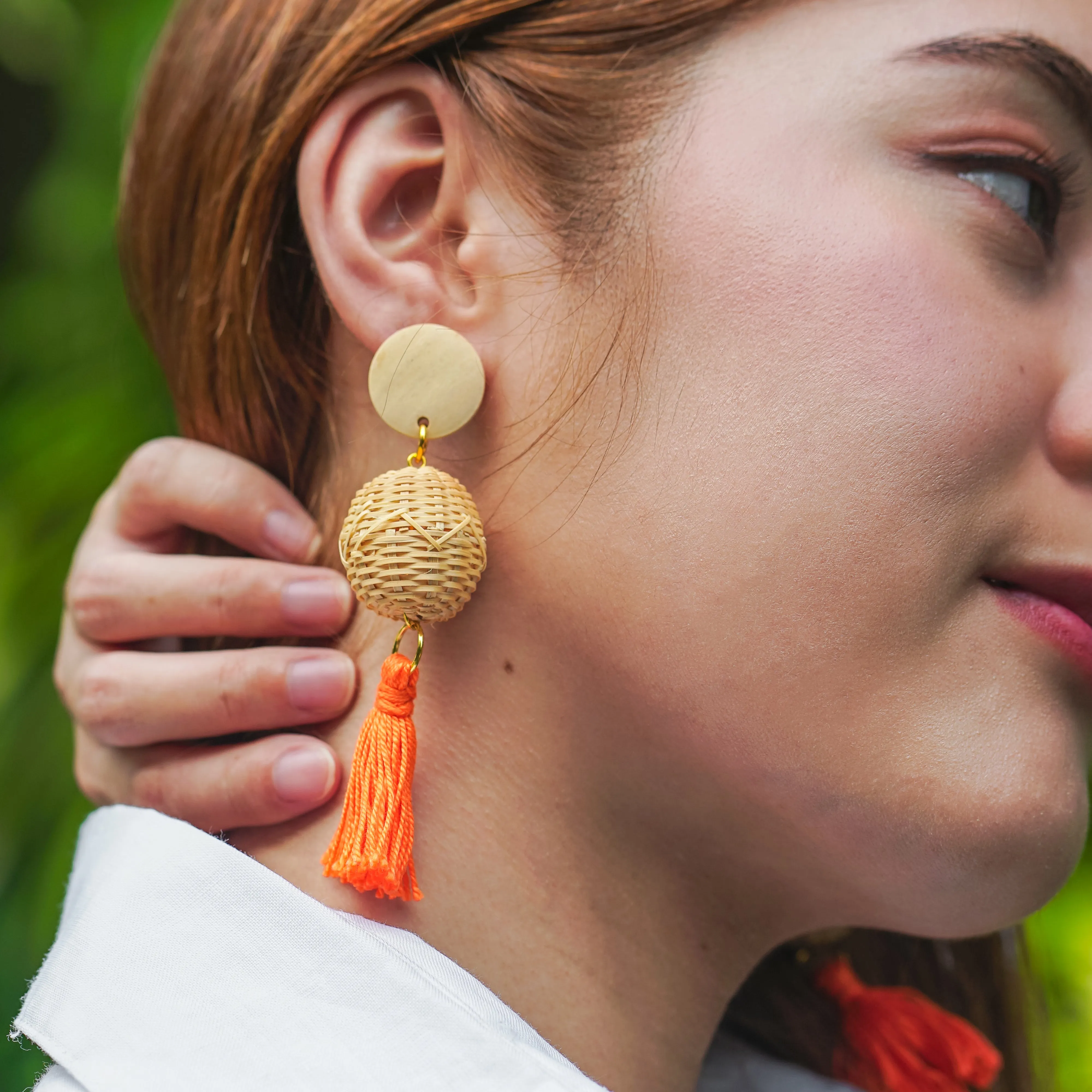 Tropical Popcorn Earrings