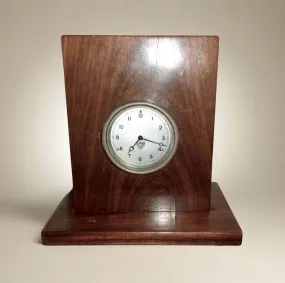 Vintage Wood Mounted Smiths Motor Car Dashboard Clock